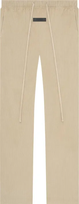 Fear of God Essentials Relaxed Corduroy Pants 'Sand', tan