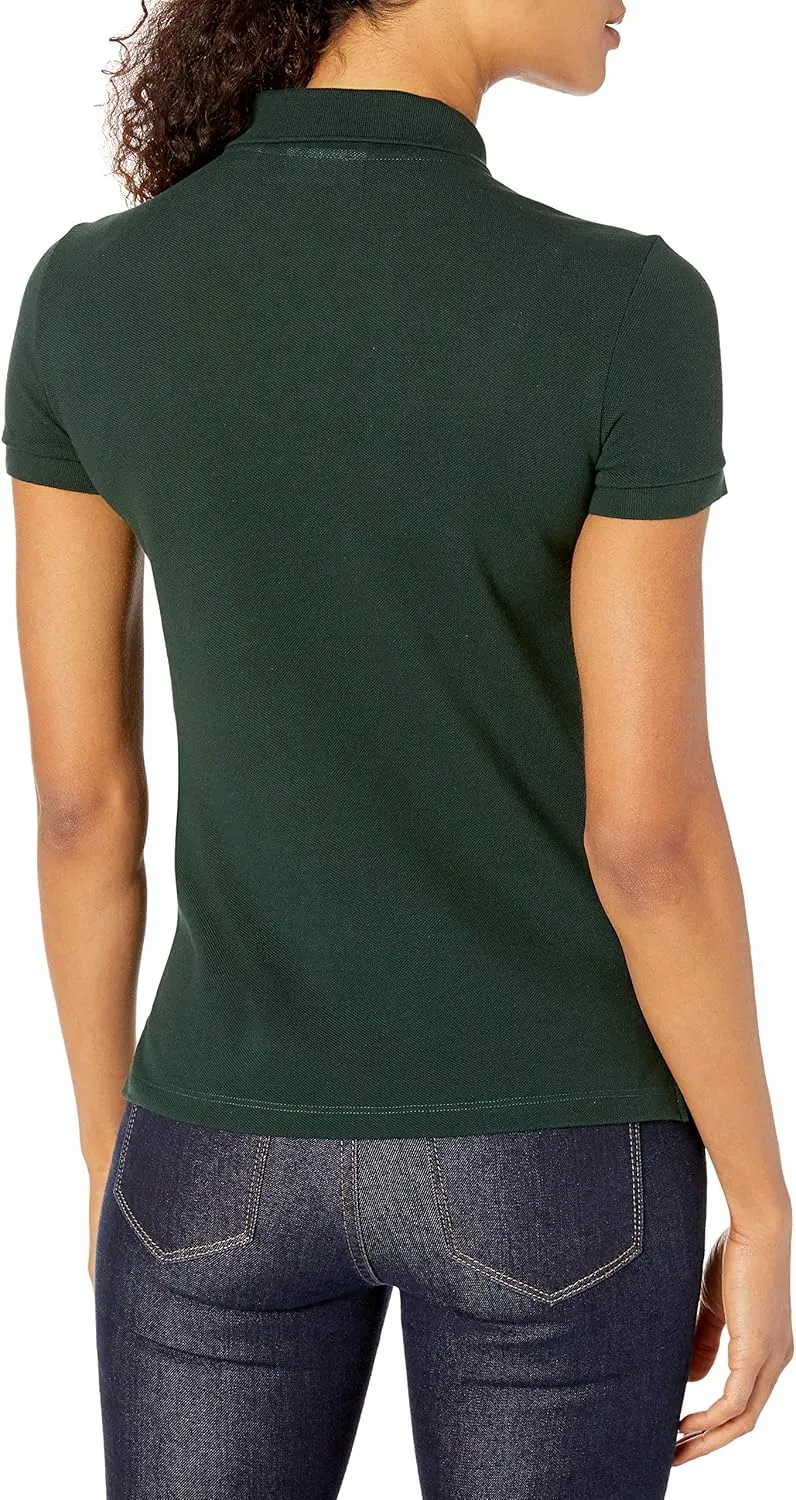 Lacoste Women's Regular Fit Soft Cotton Petit Pique Polo