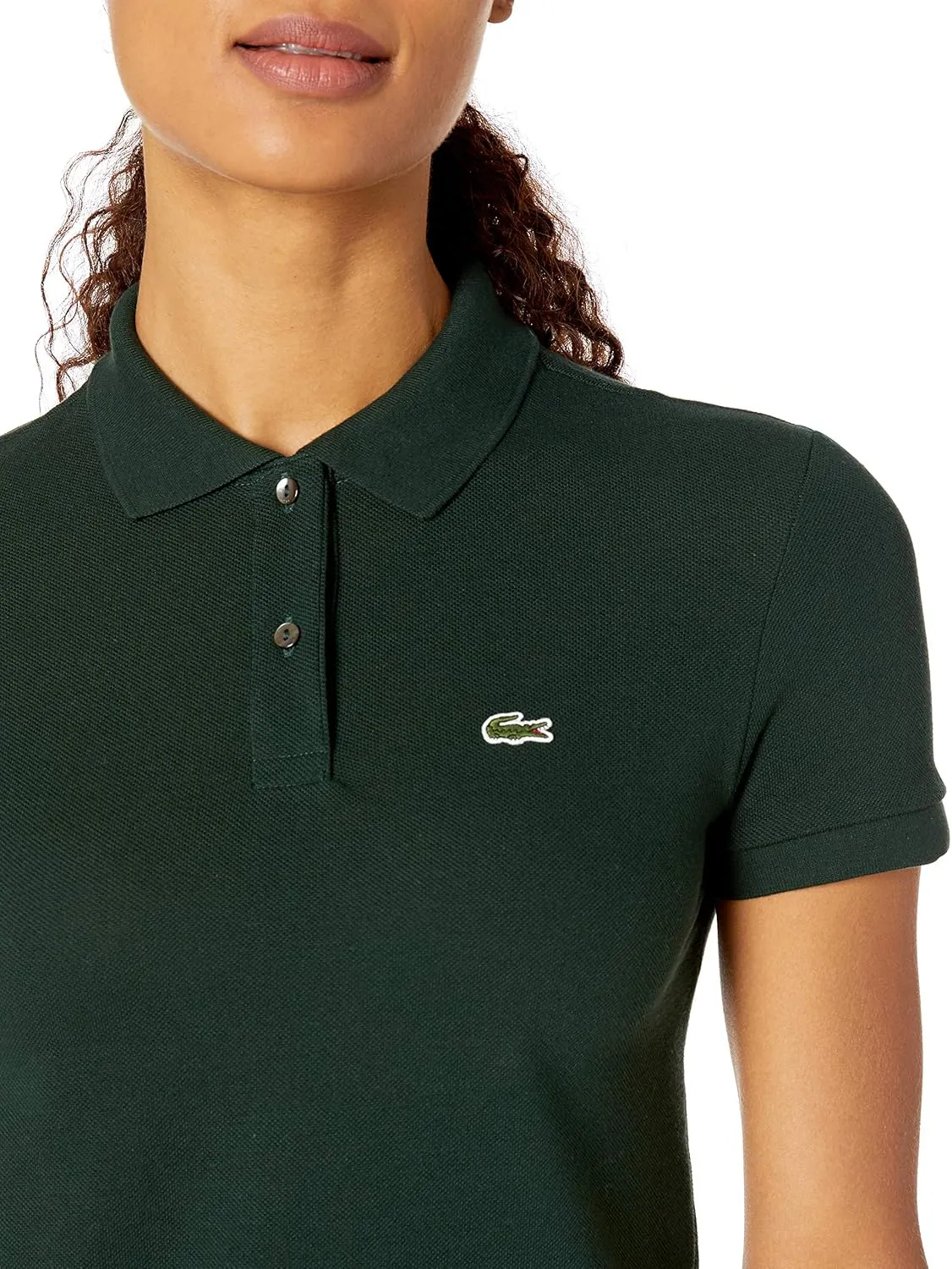 Lacoste Women's Regular Fit Soft Cotton Petit Pique Polo