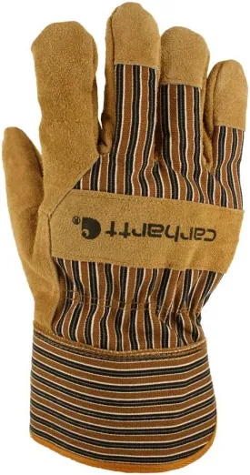 Mens Insulated Suede Work Glove With Safety Cuff