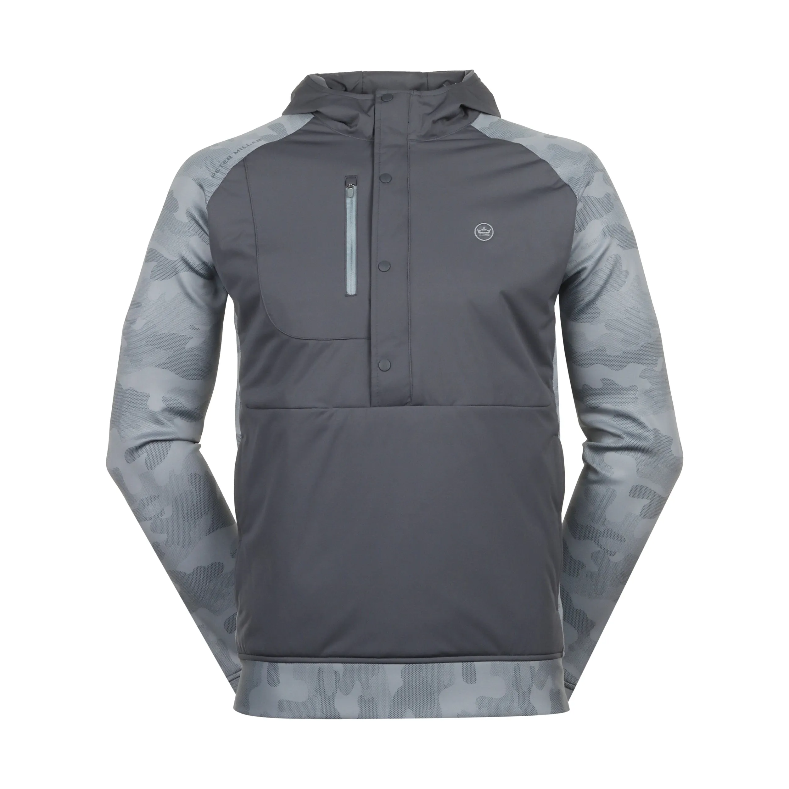 Peter Millar Weld Half Snap Hoodie