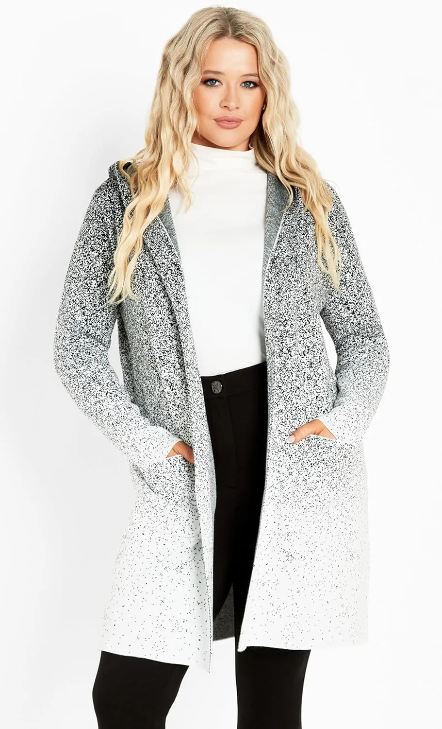 Women's Amaya Ombre Longline Cardigan